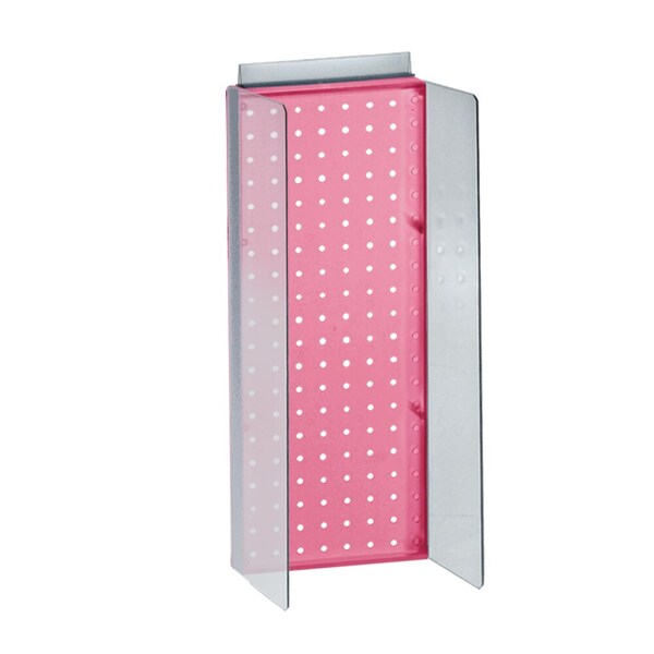 8"W x 20.625"H Pegboard Powerwing Display